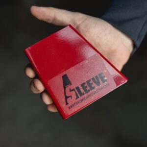 The Sleeve in the palm of a hand